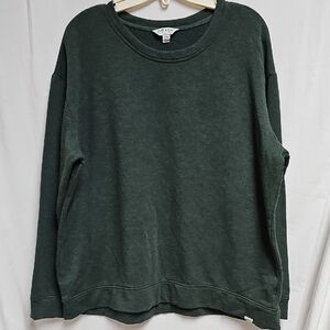 Orvis Forest Green Crew Neck Sweater
